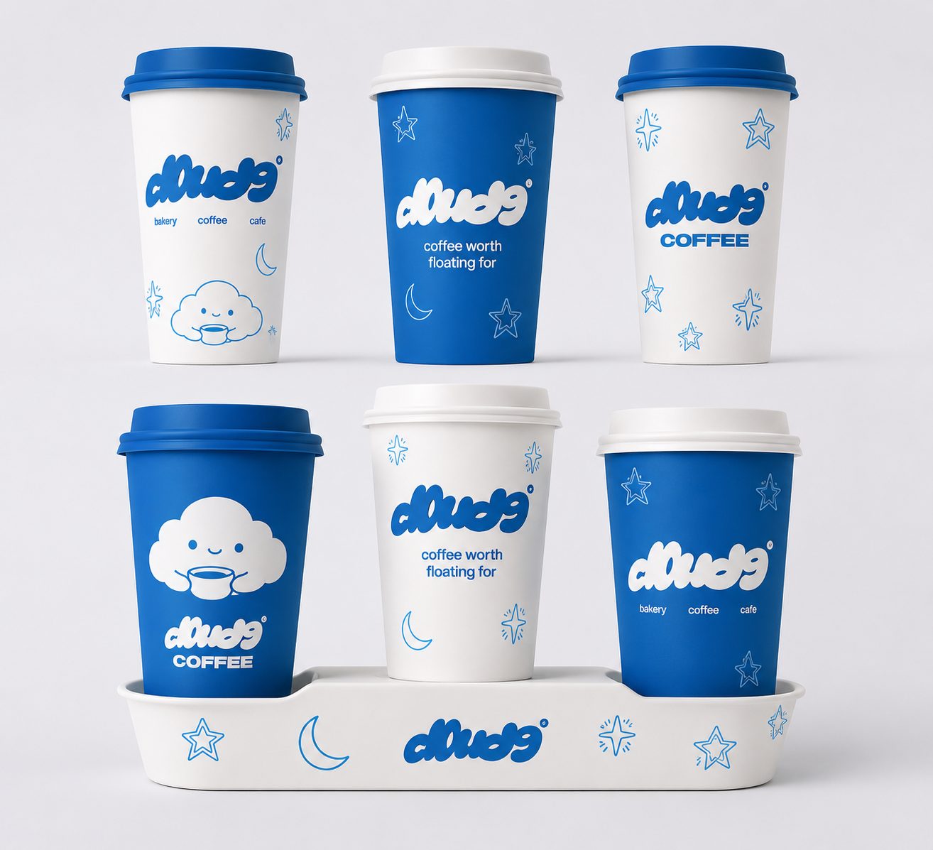 Cloud 9 coffee cups