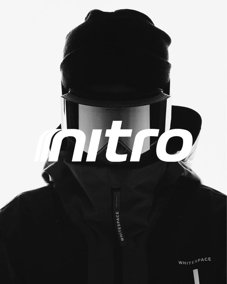Snowboarder portrait with the Nitro logo